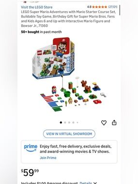 Lego Super Mario Starter Course Set - NIB